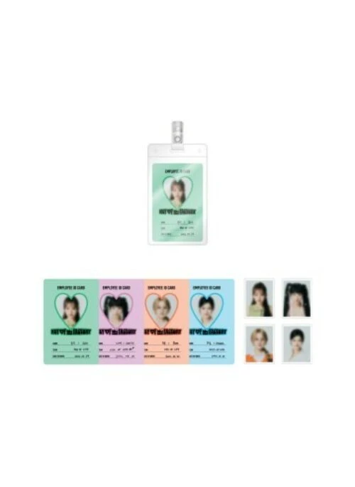 KISS OF LIFE “KEY OF FACTORY” ID Card Set