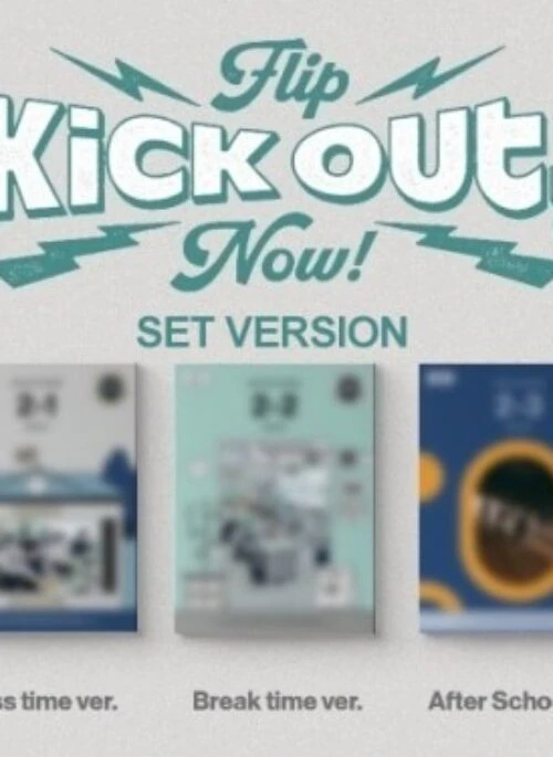 KickFlip 2nd Mini Album – KICK OUT, FLIP NOW! | Set version