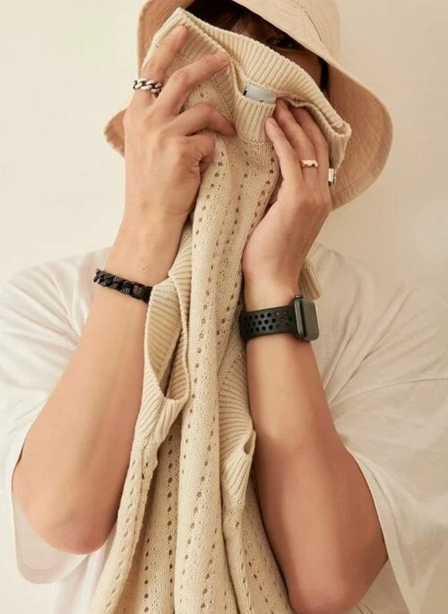 Knit Vest Casual Loose Fit Sleeveless Top