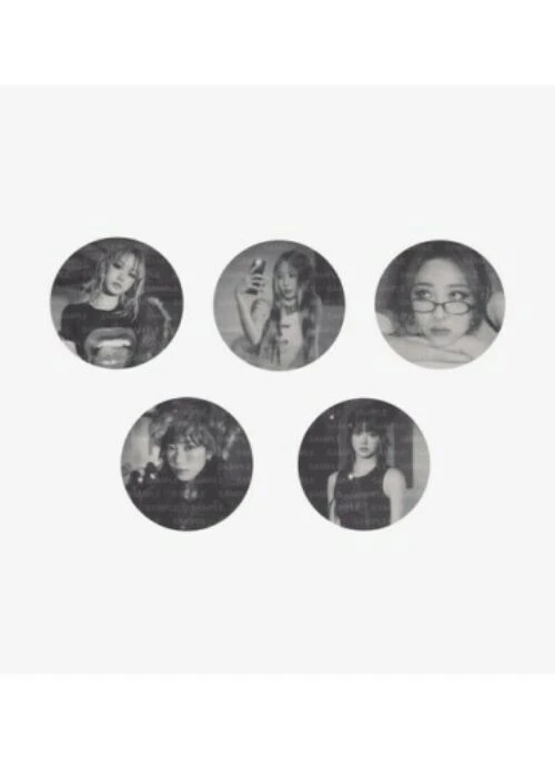 LE SSERAFIM “CRAZY” Photo Coaster Set