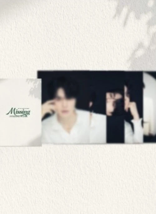LEE DONG WOOK “Missing” Mini Poster | Black Ver.
