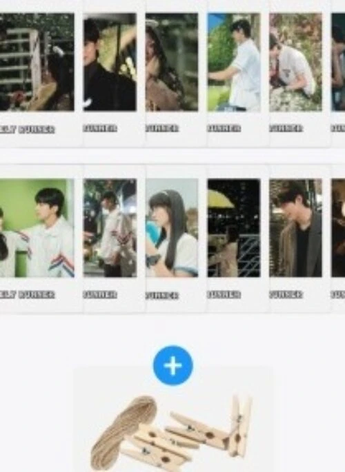 Lovely Runner Pop-Up Store Merch – Polaroid Photocard Set