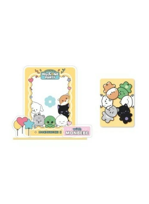 MONSTA X x MONMUNGCHI x WELCOME PARTY – Acrylic Photocard Stand