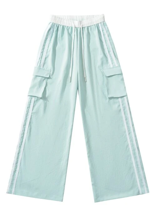 Mint Blue Elastic Waist Drawstring Pants | Seulgi – Red Velvet