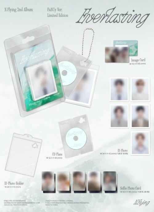 N.Flying 2nd Full Album – Everlasting | Limited edition, FaNCy version