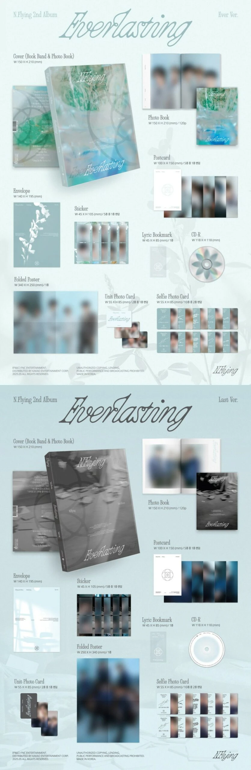 N.Flying 2nd Full Album - Everlasting | Random version