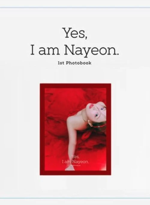 Nayeon 1st Photobook – Yes, I am Nayeon. | Burgundy version