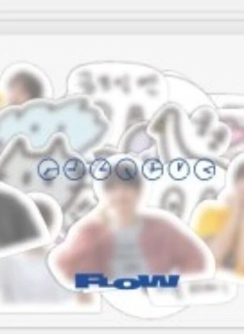 ONEW “FLOW” Merch Sticker Pack