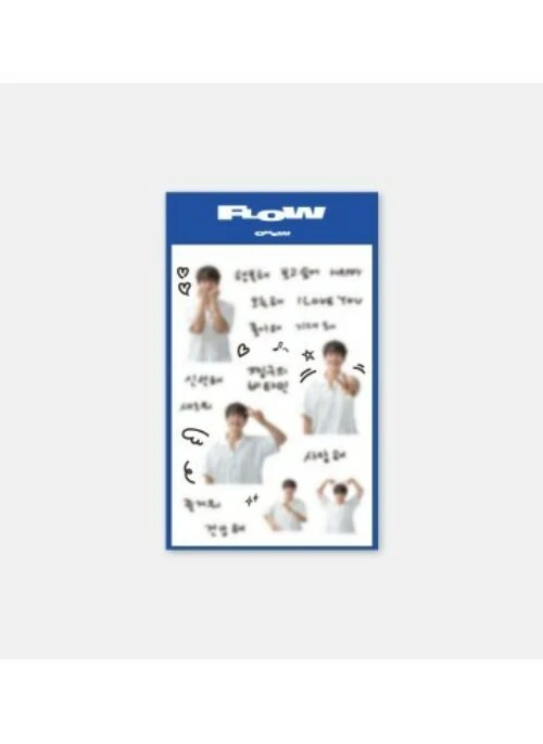 ONEW “FLOW” Sticker Set