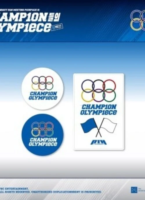 P1Harmony “P1uspace H : Champ1on Olymp1ece” Cheering Badge Set