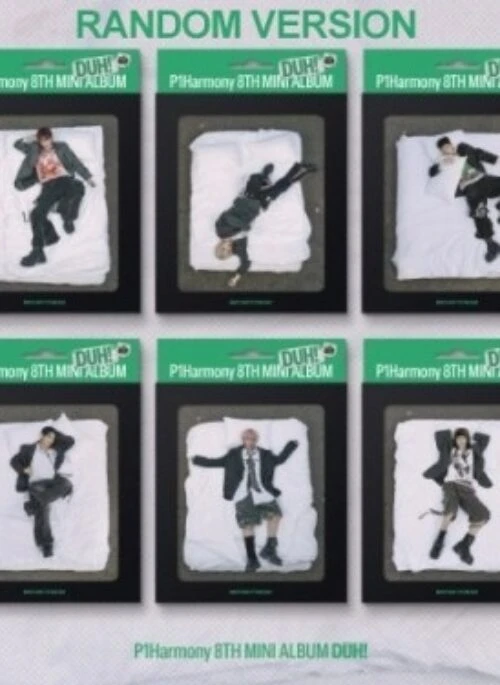 P1Harmony 8th Mini Album – DUH! | H version, Random version