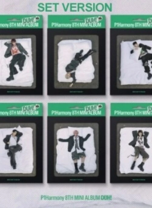 P1Harmony 8th Mini Album – DUH! | H version, Set version