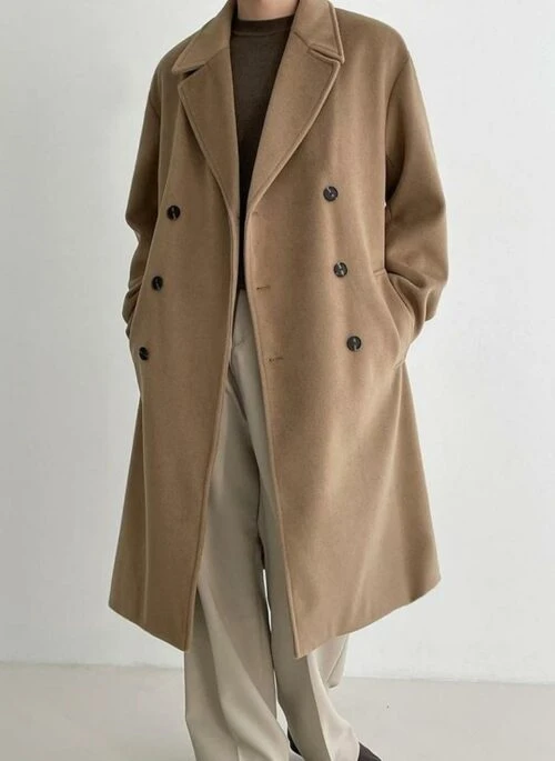 Premium Long Wool Coat