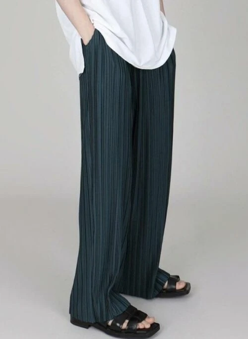 Premium Relaxed Fit Wide Leg Trousers