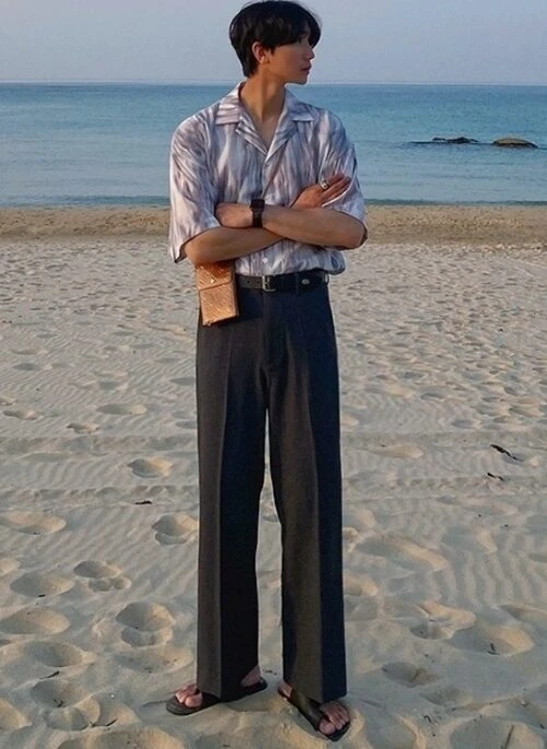 Premium Summer Ice Silk Shirt