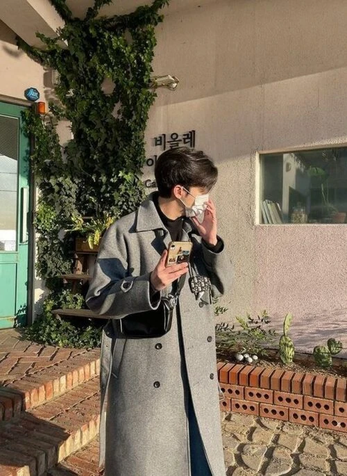Premium Wool Blend Long Coat