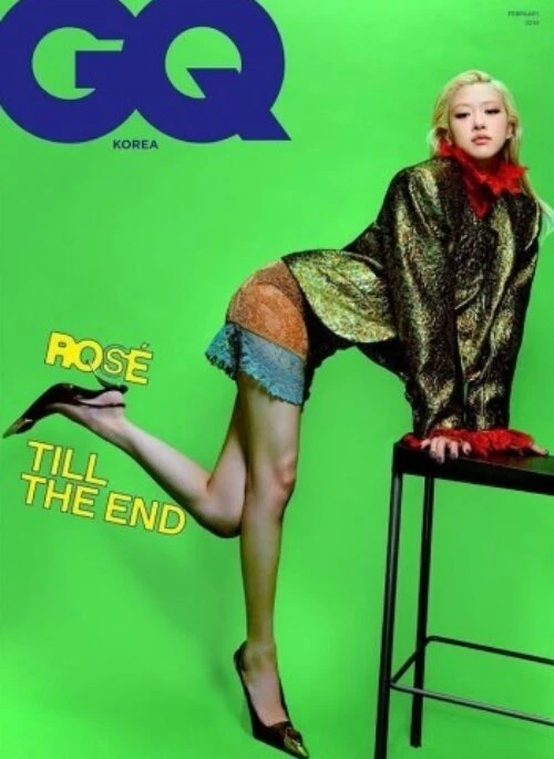 ROSE – GQ Korea Magazine February 2025 Cover Type.B