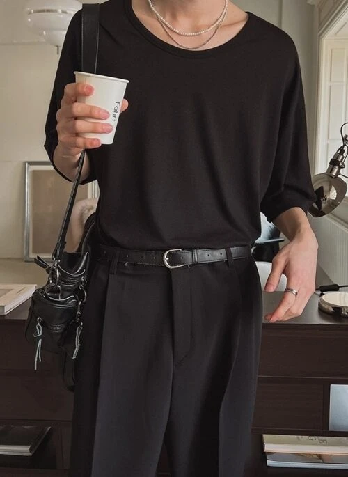 Relaxed Fit Casual Short Sleeve Tee