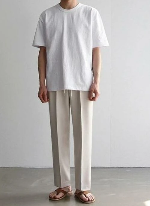 Relaxed Fit Casual Trousers