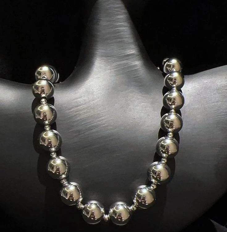 シーズマーラ Pearl ball chain necklace レディース