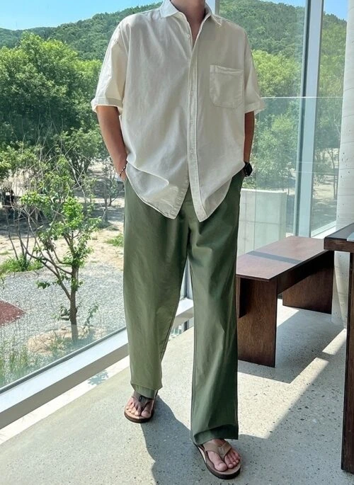 Simple Casual Short Sleeve Shirt
