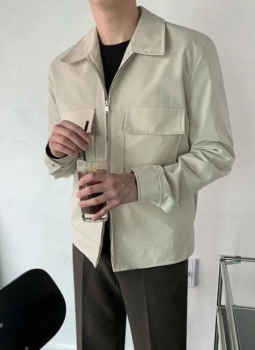 Stylish Loose Fit Workwear Jacket