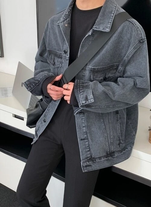 Stylish Washed Denim Jacket