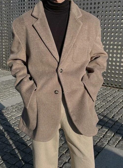 Stylish Woolen Blazer Jacket