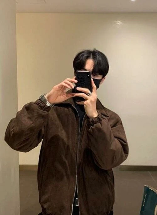 Suede Plush Lined Jacket