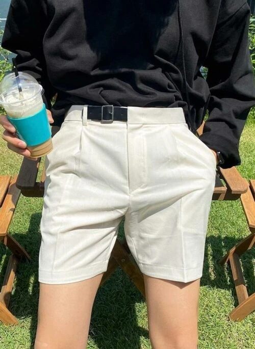 Summer Loose Tailored Shorts