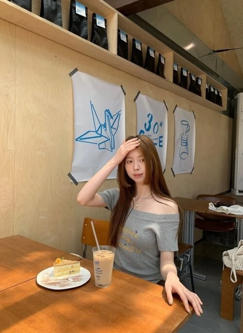 Summer Slim Fit Off Shoulder Gray T Shirt
