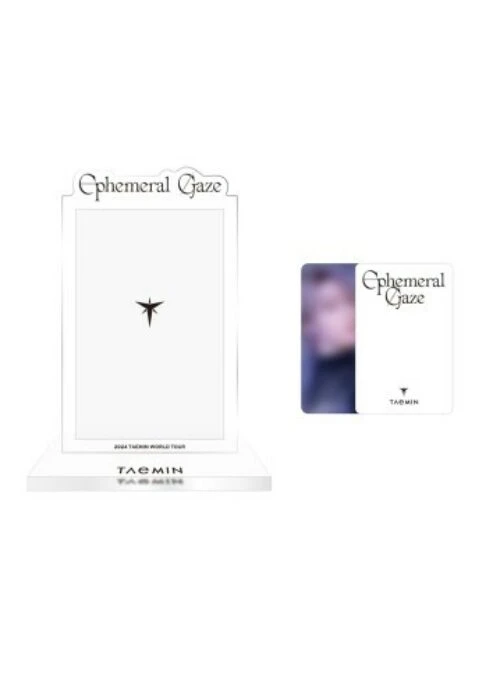 TAEMIN “Ephemeral Gaze” Photocard Stand