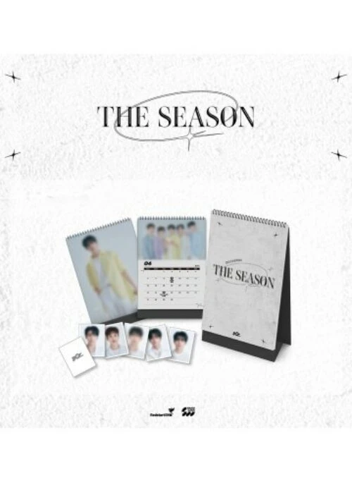 TIOT “THE SEASON” Desk Calendar & ID Photo Set