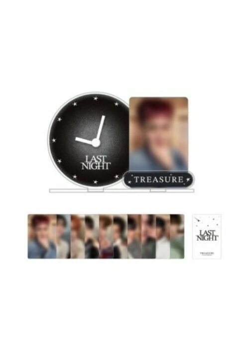 TREASURE “LAST NIGHT” Acrylic Clock