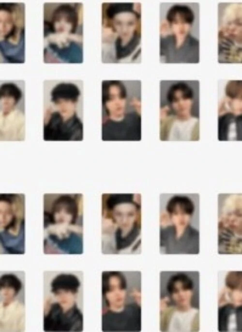 TREASURE “Reboottour” Metal Photocard Set