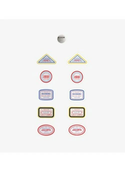 TREASURE “Reboottour” Patch Set | CITY