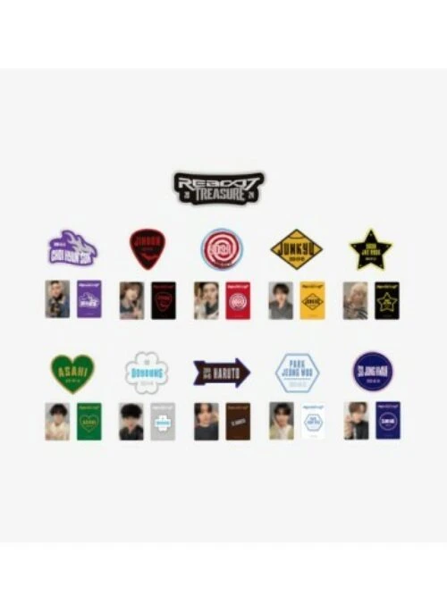 TREASURE “Reboottour” Patch Set | TREASURE