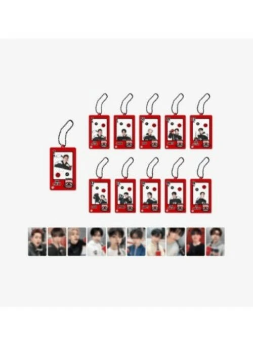 TREASURE “TEAMTREASURE” Acrylic Shaker Keyring Set