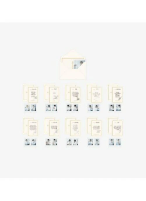 TREASURE “TP4U” Invitation + Instant Photo Set