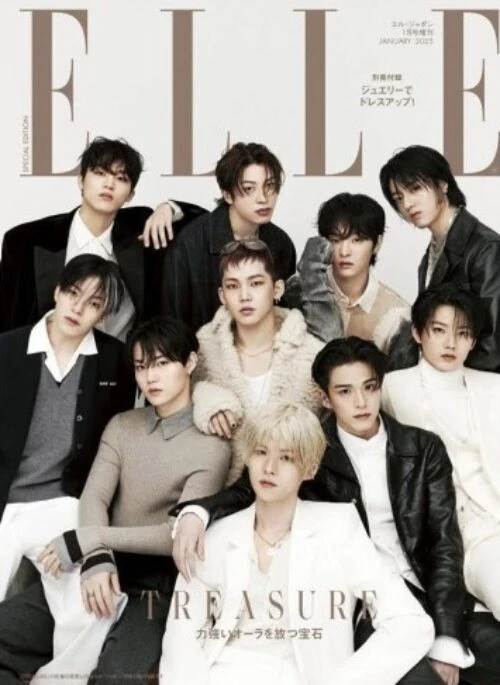 TREASURE – ELLE JAPAN Magazine January 2025
