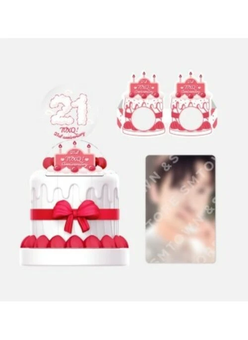 TVXQ “21st Anniversary” Party Cake Set