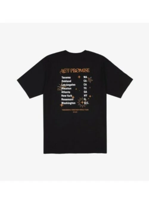 TXT “ACT : PROMISE US” Tour Routing T-Shirt
