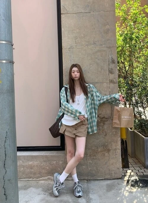 Trendy A Line Mini Skirt With Utility Design