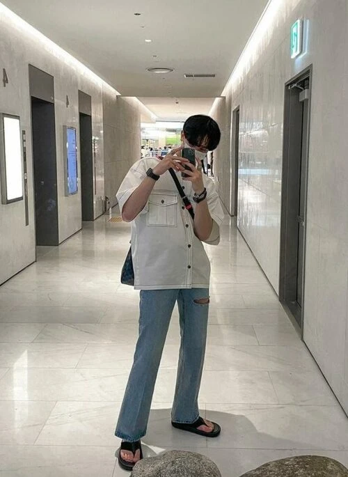 Trendy Casual Short Sleeve Shirt