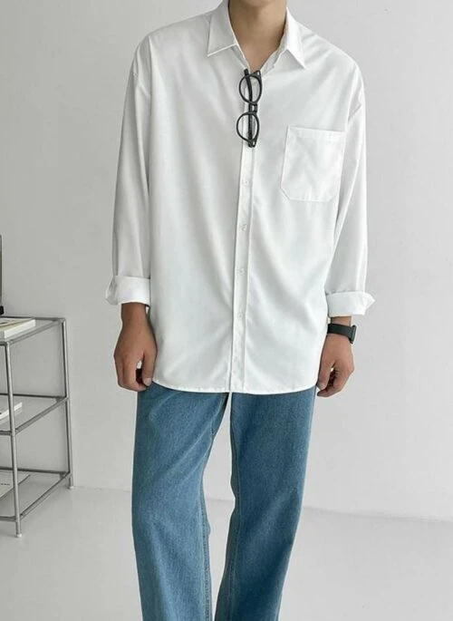 Trendy Classic Long Sleeve Shirt