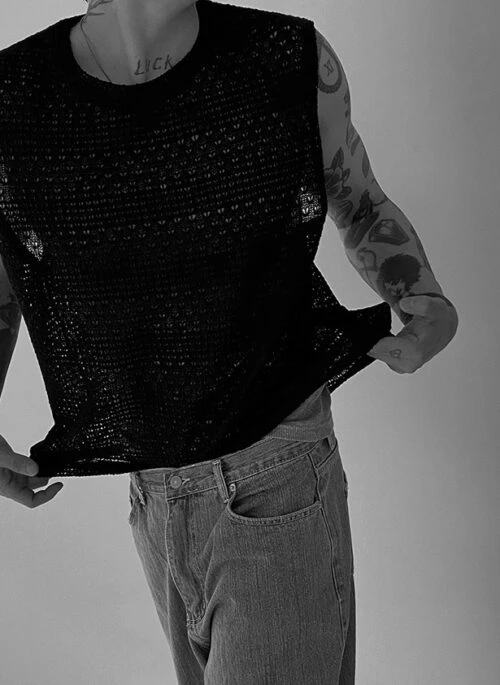 Trendy Knit Sleeveless Vest