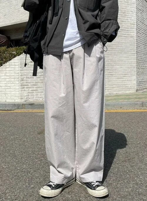 Trendy Relaxed Wideleg Trousers