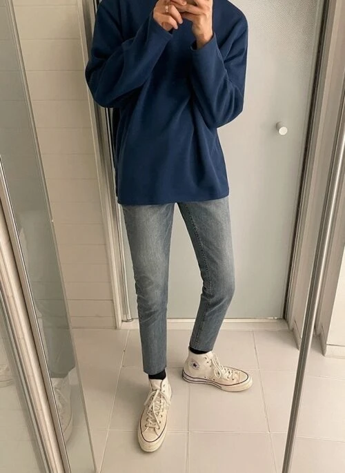 Trendy Slim Fit Denim Pants