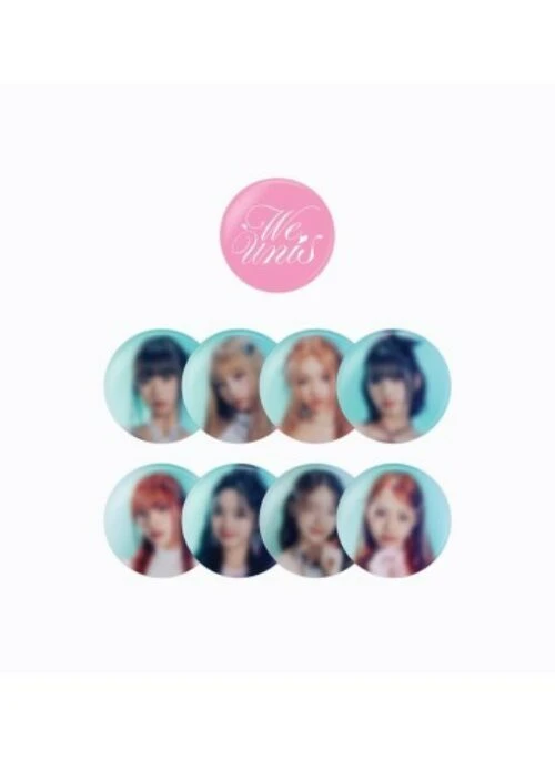 UNIS “WE UNIS” Can Badge Set