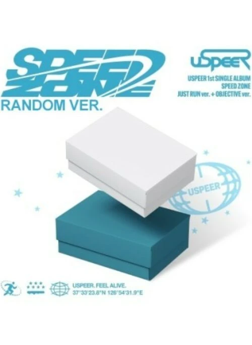 USPEER 1st Single Album – SPEED ZONE | Random version